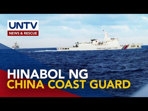 Barko ng Atin Ito Coalition, hinabol ng China Coast Guard sa West Philippine Sea