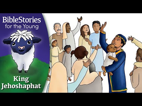 Day 130 King Jehoshaphat: Even The Babies Bow Before Battle ~ Daily Bible Stories for Children