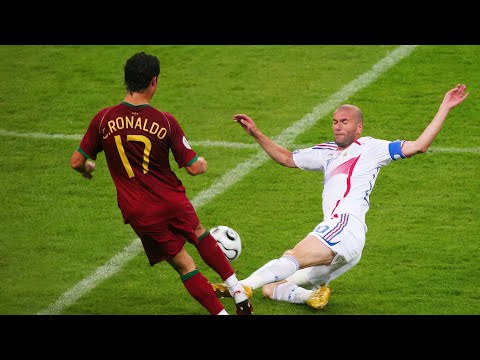 When Zidane faced a young Cristiano Ronaldo and Luis Figo