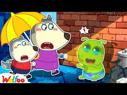 Help! Alien Got Lost! - Baby Got Lost - Outdoor Safety Tips for Kids 🤩 Wolfoo Kids Cartoon