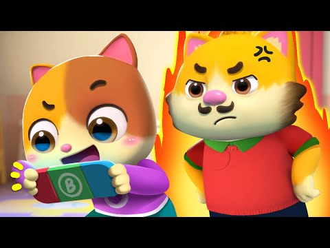 Don't Get Too into the Game | Funny Kids Stories | Good Habits | Kids Cartoon | Mimi and Daddy