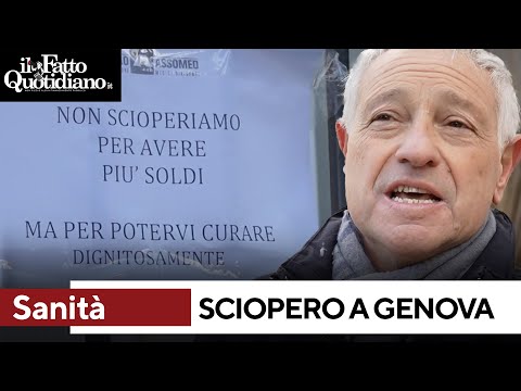 Sciopero dei medici: &quot;La Regione Liguria chiede di abbattere le liste d'attesa ma siamo sempre meno&quot;