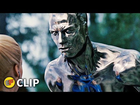 Silver Surfer Confronts Sue Storm Scene | Fantastic Four Rise of the Silver Surfer (2007) Movie Clip