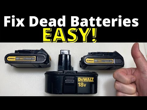 SECRET to Fix Drill Batteries that Wont Charge