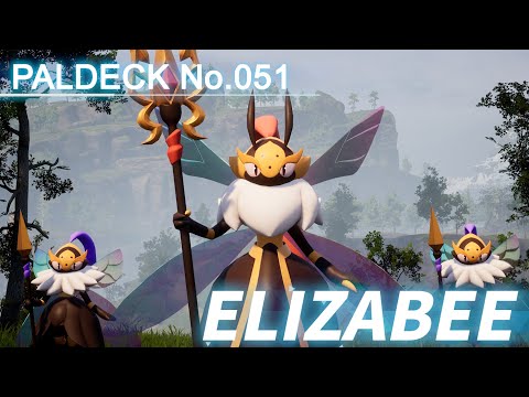 Paldeck | No.051 ELIZABEE - Palworld | Gameplay | Pocketpair