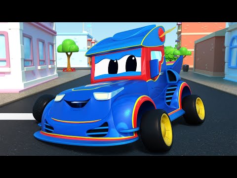 The GARBAGE TRUCK meets a GHOST | Super Truck | Car City