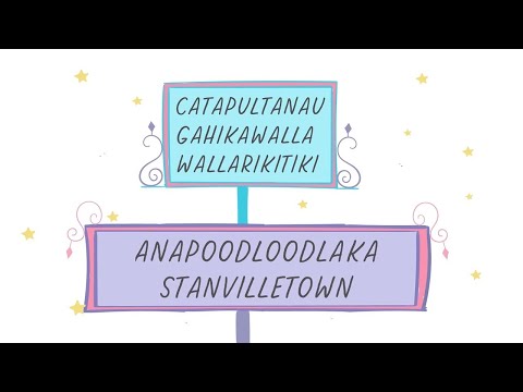 Catapultanaugahikawallawallarickitikianapoodloodlakastanvilletown SONGS | Modern Kid | Slugs &amp;amp; Bugs