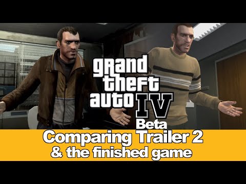 Beta Details in GTA IV's Second Trailer - Spot the Beta Differences 2