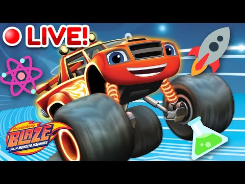 🔴LIVE: Blaze's Science Ideas Save the Day! | Blaze and the Monster Machines