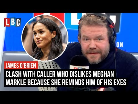 James O'Brien clashes with caller who dislikes Meghan Markle because she reminds him of his exes