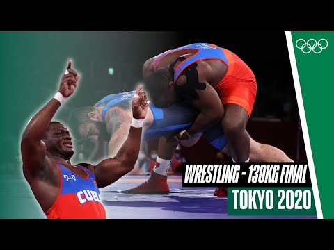 🥇Legendary 4th Olympic Gold! Mija&iacute;n N&uacute;&ntilde;ez 🇨🇺 Wrestling Men's Greco-Roman 130kg Final | Tokyo 2020