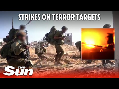 Israel strikes Hamas terror targets from land, sea and air