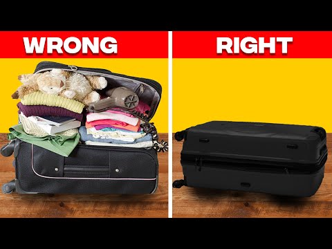 Top 10 best Packing Hacks and Tips for USA Trip..! Travel Packing hacks