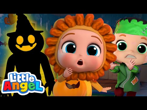 Don't Be Afraid Of Monsters! | Halloween Song | Little Angel Kids Songs &amp; Nursery Rhymes