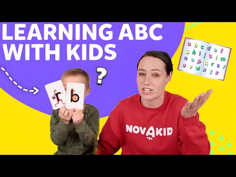 How to Teach Toddler's ABC Letters - Alphabet Activities