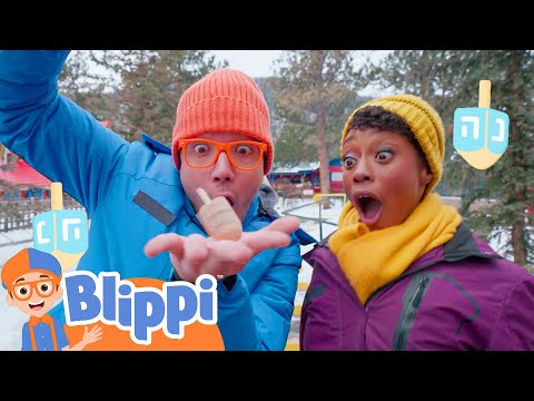 Dreidel, Dreidel, Dreidel Music Video! | Blippi Educational Videos for Kids