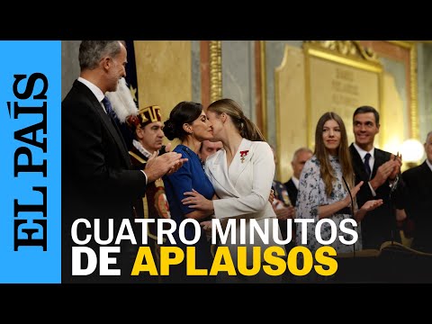 As&iacute; ha sido la jura de la Constituci&oacute;n de la princesa Leonor de Borb&oacute;n en el Congreso | EL PA&Iacute;S