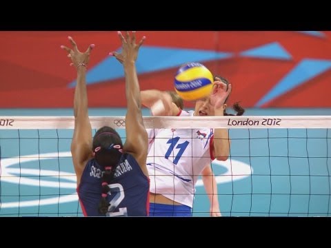 Women's Volleyball - USA v Serbia Pool B Match - London 2012 Olympics