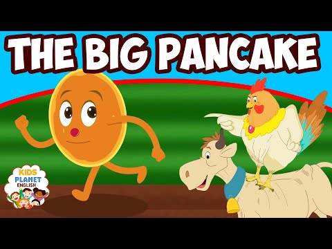 THE BIG PANCAKE - Fairy Tales In English | Bedtime Stories | English Cartoons