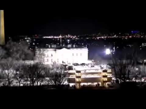 BUNCH OF KIDS LEAVE THE WHITE HOUSE ON THE NIGHT OF INAUGURATION DAY [1/20/21]