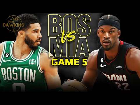 Boston Celtics vs Miami Heat Game 5 Full Highlights | 2023 ECF | FreeDawkins