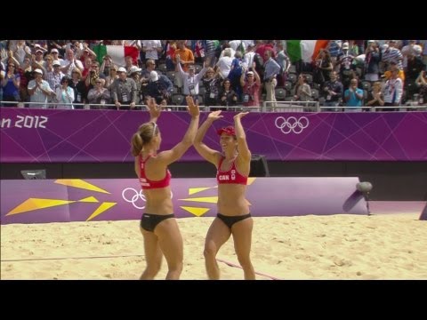 Women's Beach Volleyball Preliminary Round - ITA v CAN | London 2012 Olympics