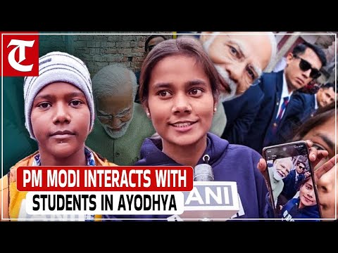 &ldquo;Bachchi hai selfie lene dijiye&hellip;&rdquo; Students delighted after meeting PM Modi in Ayodhya