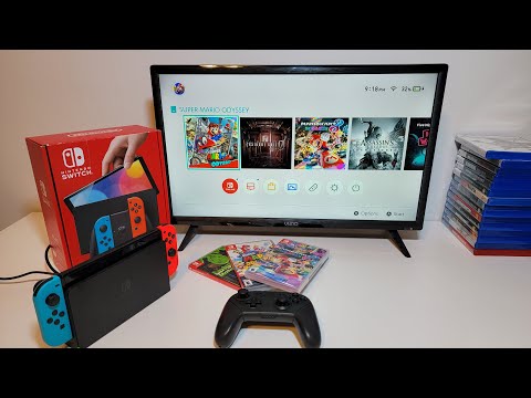 Unboxing Nintendo Switch OLED