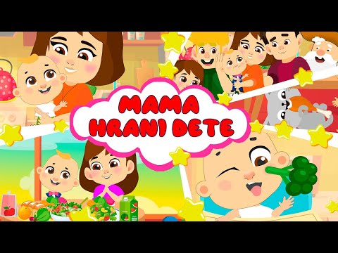 Mama hrani dete : mama hrani bebu | decije pesmice | djecije pjesmice | Luka | Mama voli Luku