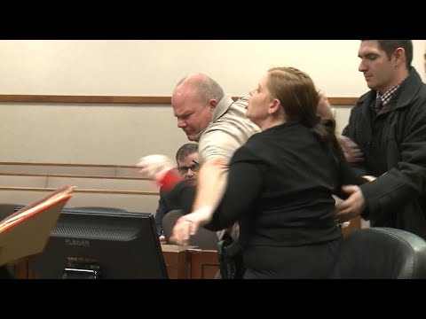 Grieving Mother Lunges at Man Accused of Killing Her 2 Sons