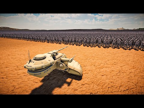 Star Wars AAT VS 1,000,000 ZOMBIES - Ultimate Epic Battle