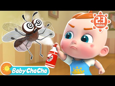 Buzz Buzz Mosquito Song | A Mosquito Bit Me! + More Baby ChaCha Nursery Rhymes &amp; Kids Songs