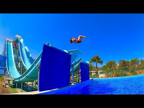 Slip &amp; Fly Water Slide at Dolusu Park