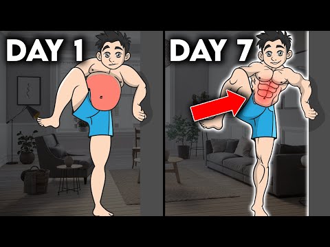 7 Min 7 Day 7 Standing Wall Exercises To Lose Belly Fat