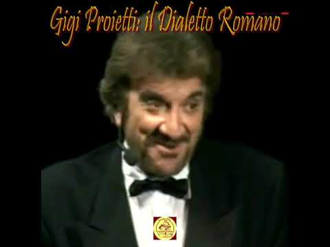 Gigi Proietti: Il Dialetto Romanesco