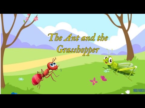 The Ant and the Grasshopper | Children's Story | Moral Story | English Story Read Aloud