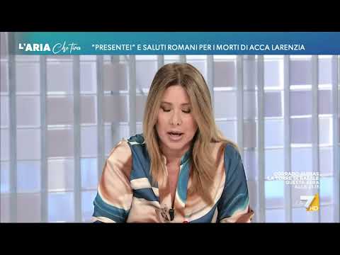 Saluti romani per Acca Larentia, Gaia Tortora: &quot;Immagini agghiaccianti e fortemente ...