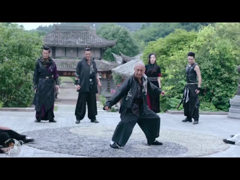 [Kung Fu Movie] 5 masters challenge a martial arts school,only to be defeated by the owner,a master!