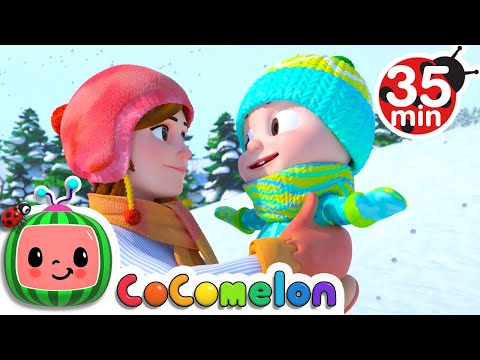 Fun In The Snow + More Nursery Rhymes &amp; Kids Songs - CoComelon