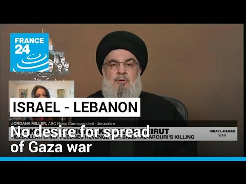 Hezbollah, Israel appear to signal no desire for spread of Gaza war &bull; FRANCE 24 English