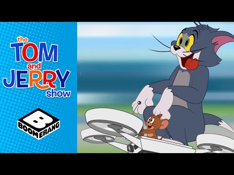 Flying With the Crazy Drone | Tom &amp; Jerry | Boomerang UK