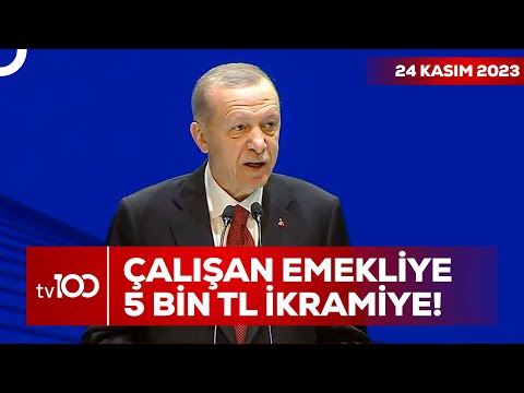 Cumhurbaşkanı Erdoğan, &amp;Ouml;ğretmenler G&amp;uuml;n&amp;uuml; Buluşması'nda! | Ece &amp;Uuml;ner ile TV100 Ana Haber