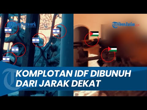 TERBARU Rekaman Menegangkan Sniper Hamas Tembaki Segerombol IDF saat Bersantai Siapkan Senjata