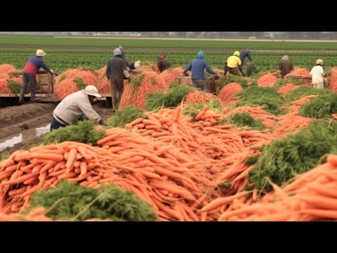 US Farmers Harvest Vegetables And Fruits On Millions Of Acres Of Farmland