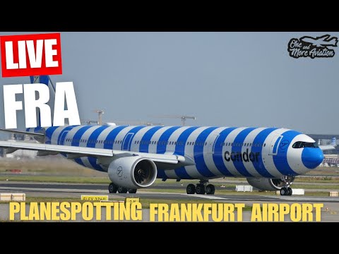 🔴Live Frankfurt Airport Planespotting 