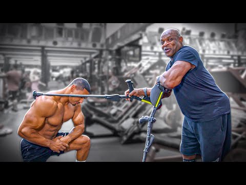 Hitting a PR with 8x Mr Olympia Ronnie Coleman