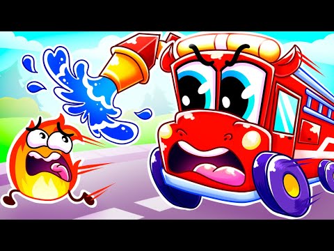 Fire Truck Wash Song 🚒 | And More Songs for Kids by Toonaland