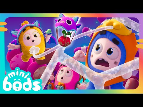 Halloween Treat Hunt! 👻 | Minibods | Preschool Cartoons for Toddlers