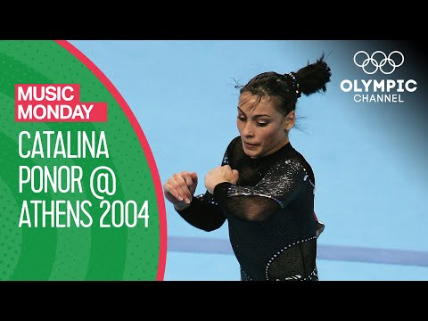 Cătălina Ponor's Energetic Gold Medal Floor Routine at Athens 2004 | Music Monday