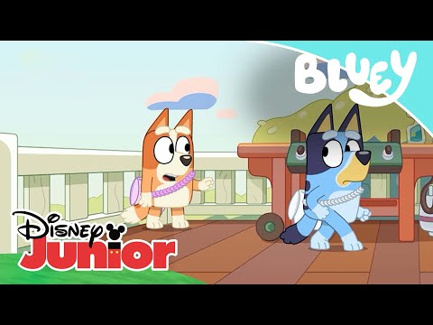 Bluey: El conejo de Pascua | Disney Junior Oficial